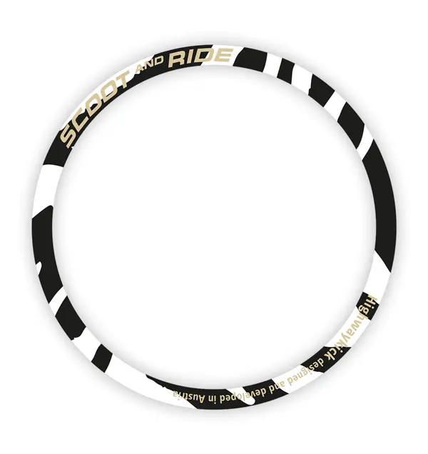 Highwaykick 1 Lifestyle Front wheel sticker